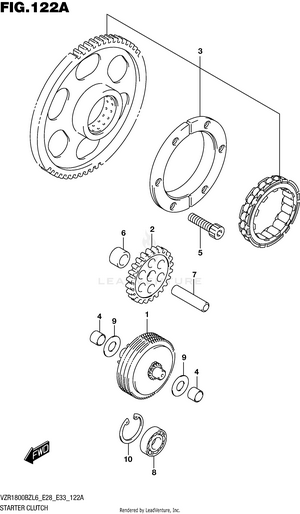 Starter Clutch Schematic