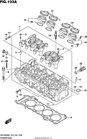 Cylinder Head Schematic