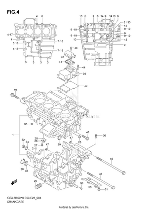 Crankcase Schematic
