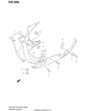 Under Cowling (model K2/k3) Schematic