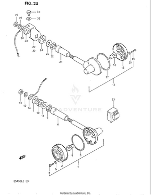 Turn Signal Lamp Schematic