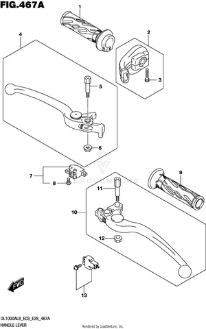 Handle Lever Schematic