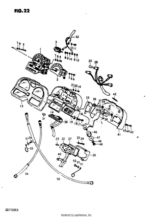 Speedometer - Tachometer Schematic