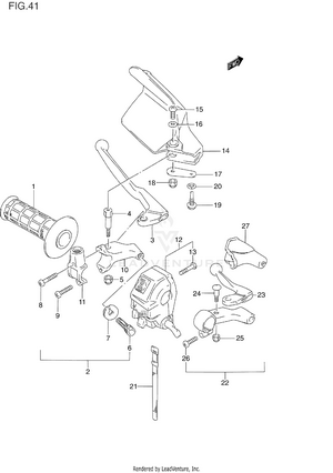 Left Handle Switch (model L/m/n) Schematic