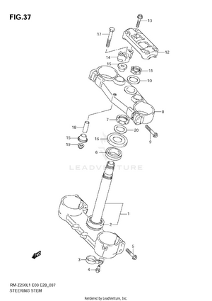 Steering Stem Schematic