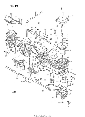 Carburetor (model J) Schematic