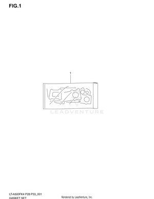 Gasket Set Schematic