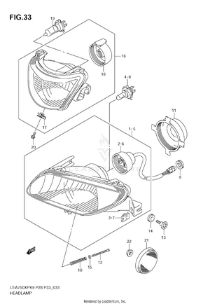 Headlamp Schematic