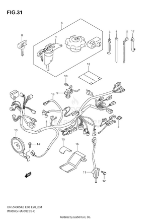 Wiring Harness (model K5) Schematic