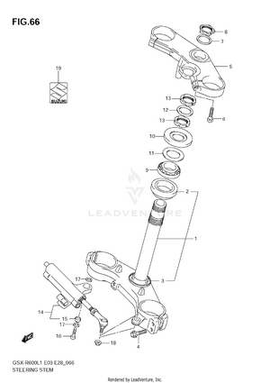 Steering Stem Schematic