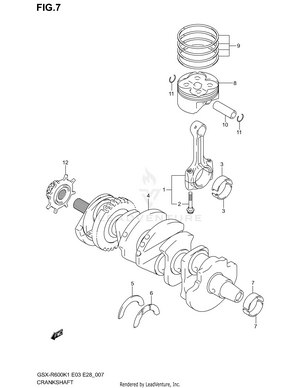 Crankshaft Schematic