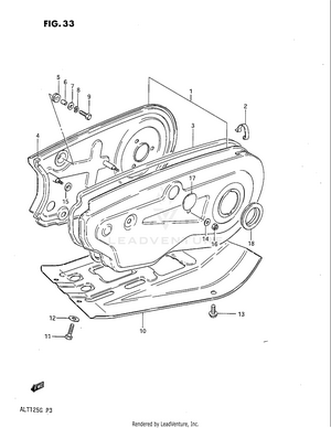 Chain Case Schematic