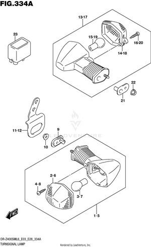 Turnsignal Lamp Schematic