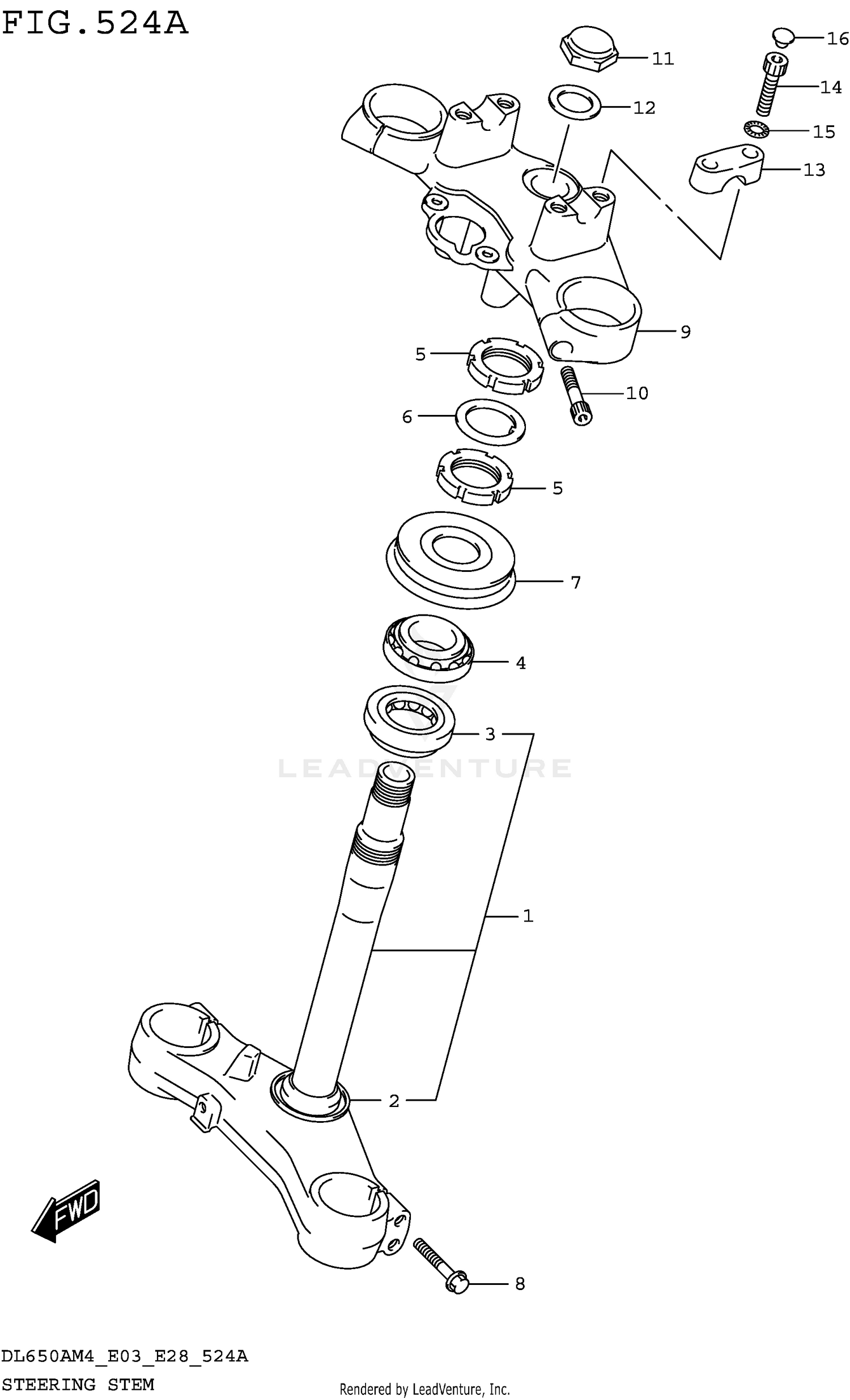 STEERING STEM