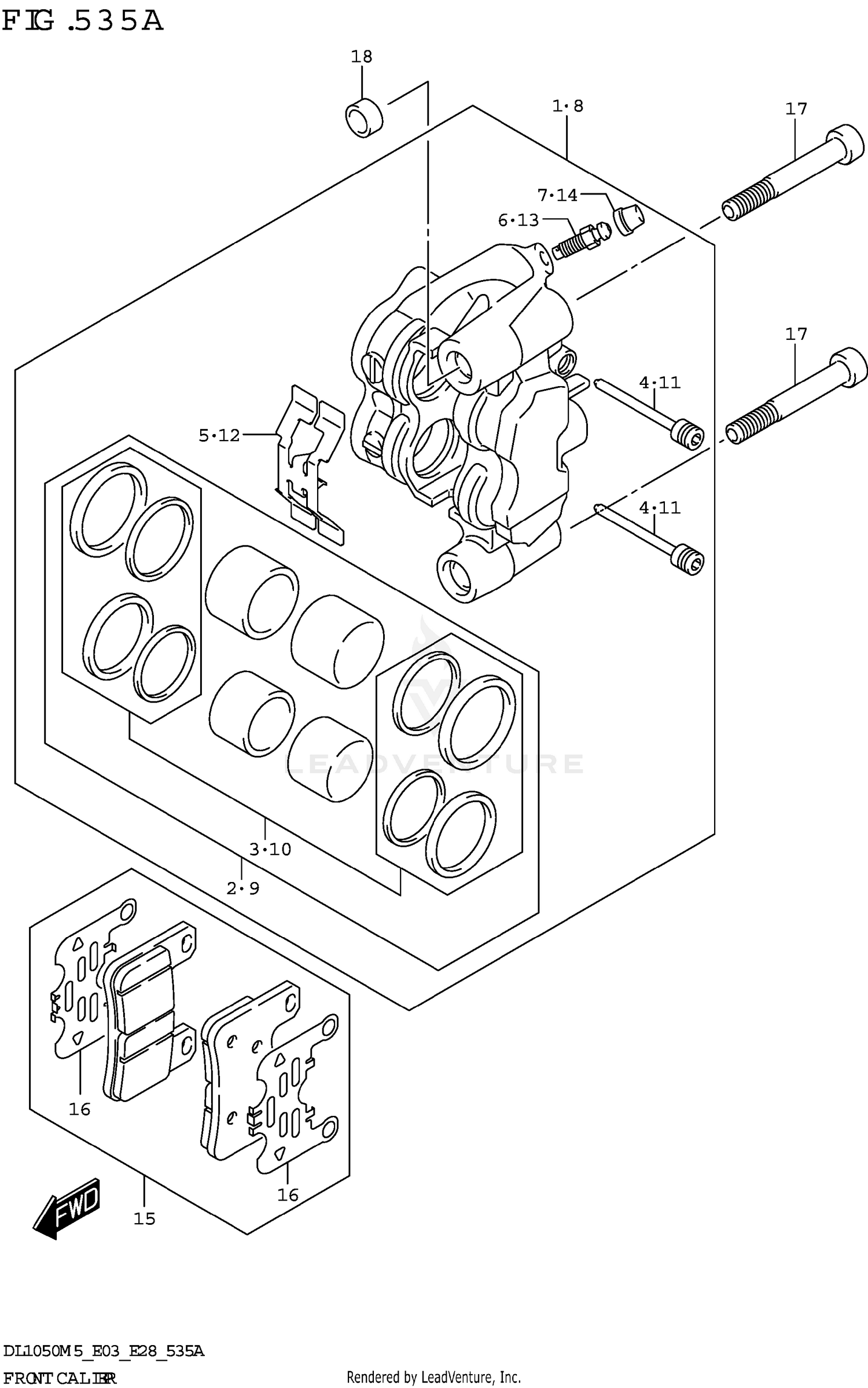 FRONT CALIPER
