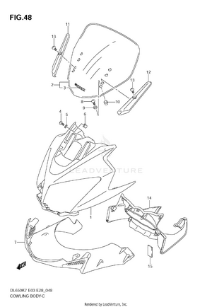 Cowling Body Schematic