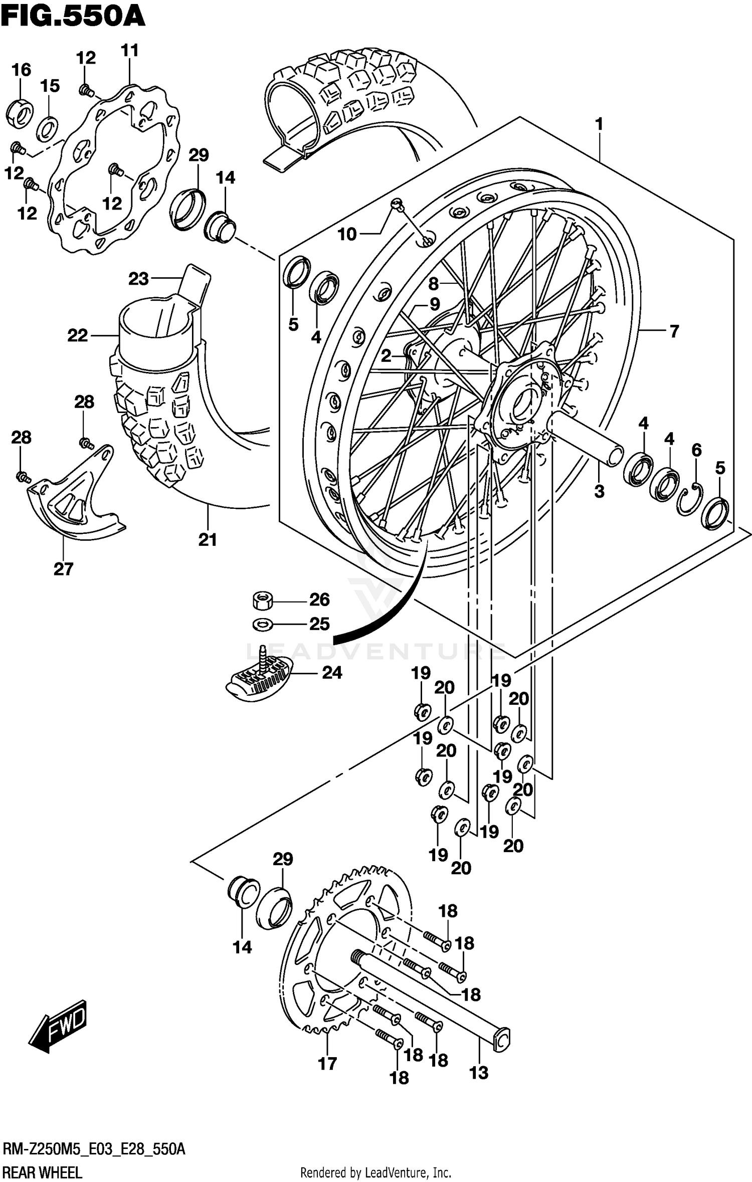 REAR WHEEL