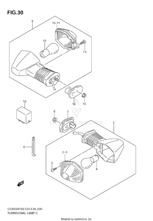 Turnsignal Lamp Schematic