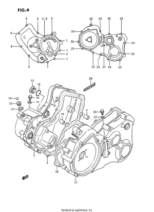 Crankcase Cover Schematic