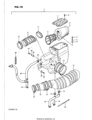 Air Cleaner Schematic