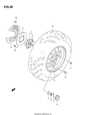Front Wheel Schematic