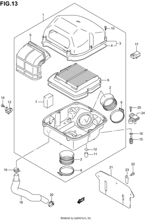 Air Cleaner Schematic