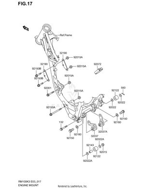 Engine Mount Schematic