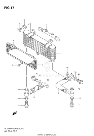 Oil Cooler Schematic