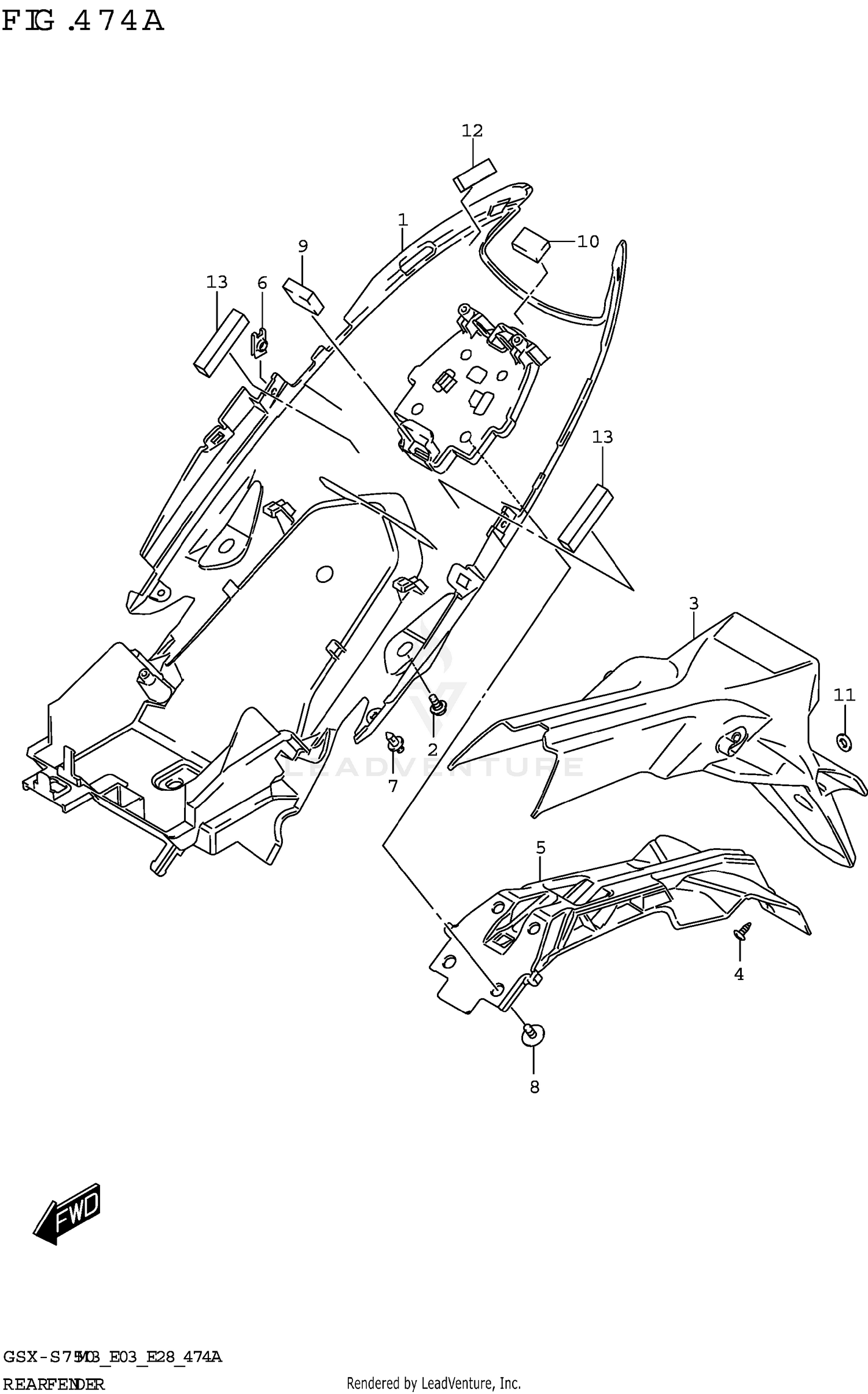 REAR FENDER