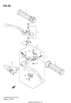 Handle Lever Schematic