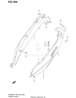 Frame Cover (model Y) Schematic