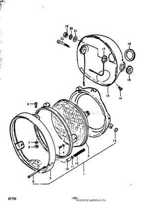 Headlamp Schematic