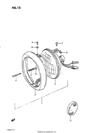 Headlamp Schematic