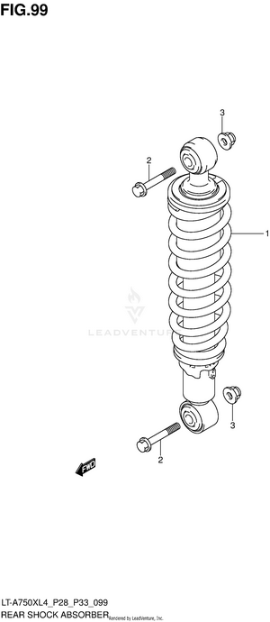 Rear Shock Absorber Schematic