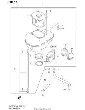 Air Cleaner Schematic