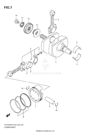 Crankshaft Schematic