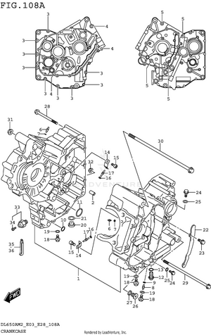 Crankcase Schematic