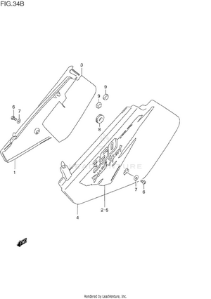 Frame Cover (model T) Schematic