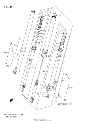 Front Damper Schematic
