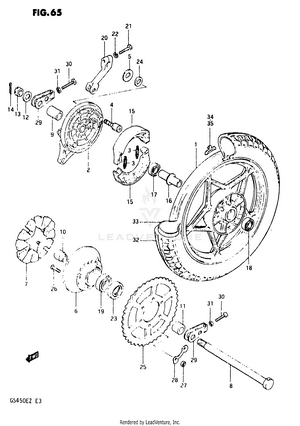 Rear Wheel Schematic