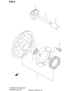 Starter Clutch Schematic