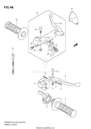 Handle Lever Schematic