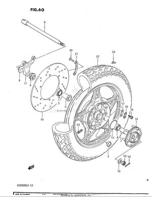 Rear Wheel Schematic