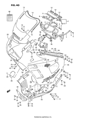 Cowling (model J) Schematic