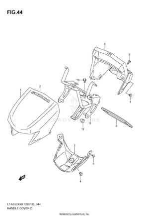 Handle Cover Schematic