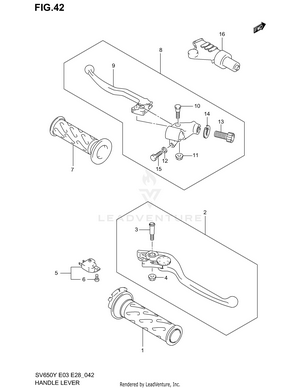 Handle Lever Schematic