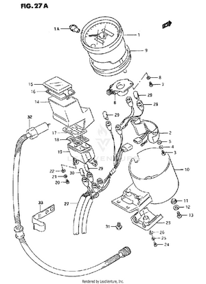 Speedometer (model T) Schematic