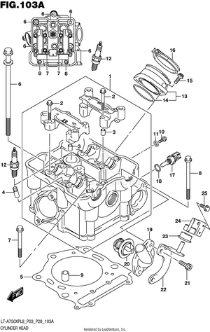Cylinder Head Schematic