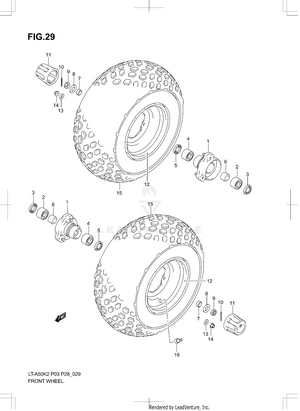 Front Wheel Schematic