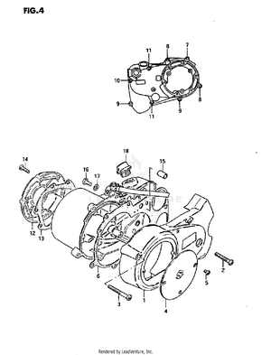Crankcase Cover Schematic